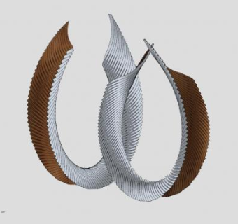 工艺品装饰雕塑SU模型下载_sketchup草图大师SKP模型