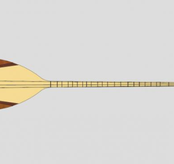 琵琶乐器的SU模型设计_su模型下载 草图大师模型_SKP模型