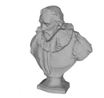 欧式人头像石膏像SU模型下载_sketchup草图大师SKP模型