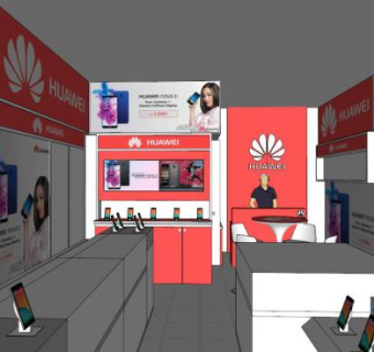 华为SU模型下载_sketchup草图大师SKP模型