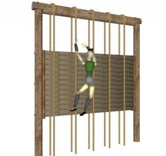 爬绳su模型下载_sketchup草图大师SKP模型