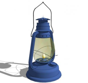 矿灯su模型下载_sketchup草图大师SKP模型