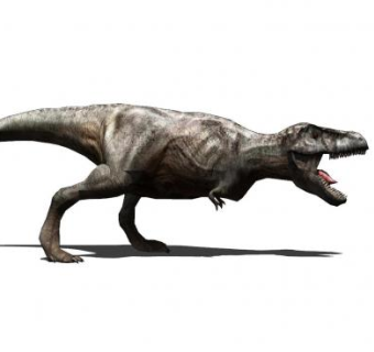 霸王龙动物外观SU模型下载_sketchup草图大师SKP模型