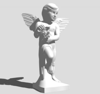 小天使su模型下载_sketchup草图大师SKP模型