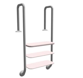 泳池扶梯su模型下载_sketchup草图大师SKP模型