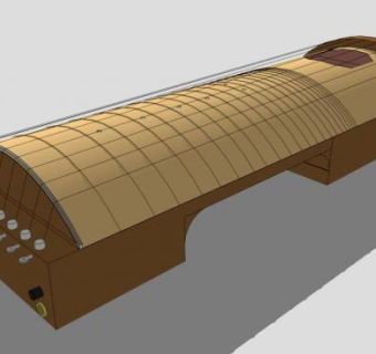 古筝琴9弦琴的SKP模型素材_su模型下载 草图大师模型_SKP模型