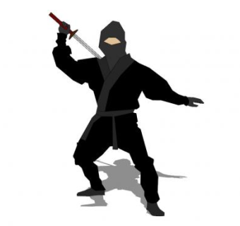 日式2D忍者人物SU模型下载_sketchup草图大师SKP模型