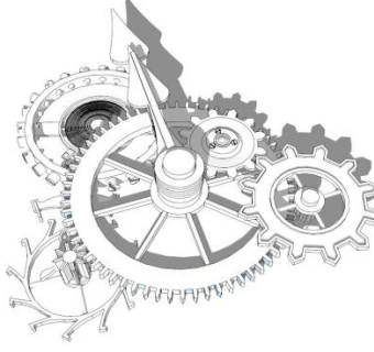 金属齿轮su模型下载_sketchup草图大师SKP模型