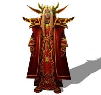 古风动漫男性人物SU模型下载_sketchup草图大师SKP模型