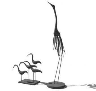 艺术雕像su模型下载_sketchup草图大师SKP模型