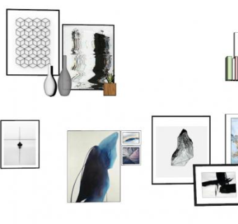 挂件SU模型下载_sketchup草图大师SKP模型