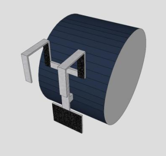 低音鼓的SKP模型设计_su模型下载 草图大师模型_SKP模型