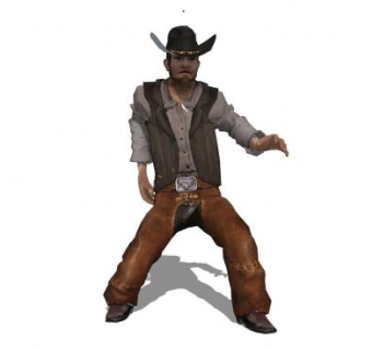 现代牛仔SU模型下载_sketchup草图大师SKP模型