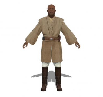 游戏角色SU模型下载_sketchup草图大师SKP模型