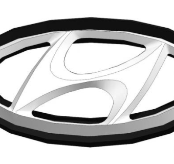 北京现代车标su模型下载_sketchup草图大师SKP模型