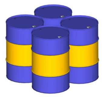 工业桶su模型下载_sketchup草图大师SKP模型