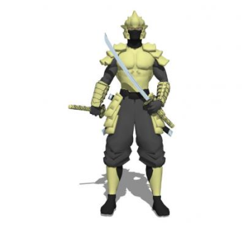 铠甲战士SU模型下载_sketchup草图大师SKP模型