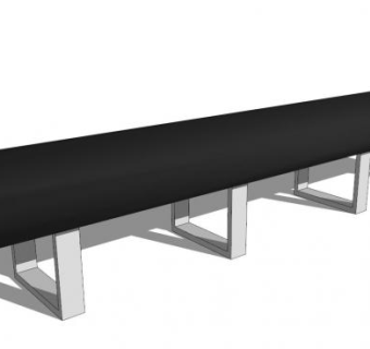 休息凳su模型下载_sketchup草图大师SKP模型