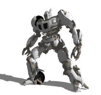 变形金刚样式SU模型下载_sketchup草图大师SKP模型