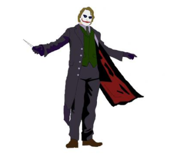 小丑人物SU模型下载_sketchup草图大师SKP模型