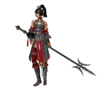 现代三国游戏人物SU模型下载_sketchup草图大师SKP模型