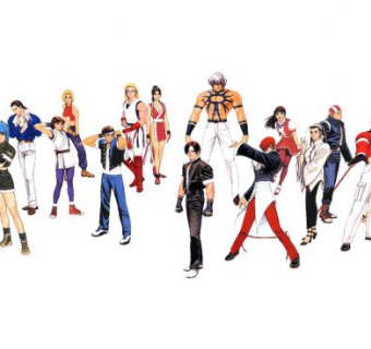 现代拳皇人物组合SU模型下载_sketchup草图大师SKP模型