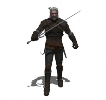 现代巫师猎人SU模型下载_sketchup草图大师SKP模型