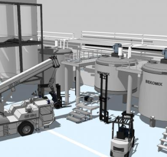 生产设备SU模型下载_sketchup草图大师SKP模型