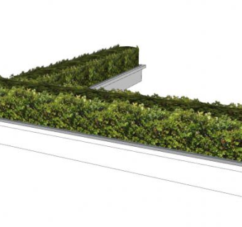 花箱花圃SU模型下载_sketchup草图大师SKP模型