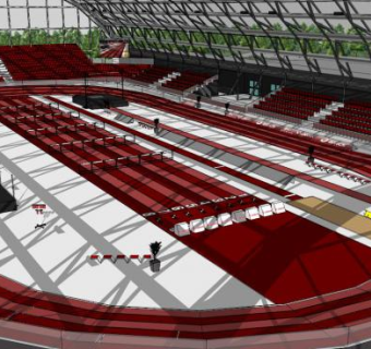 场地设计su模型下载_sketchup草图大师SKP模型