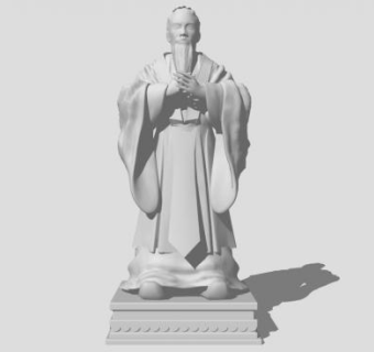 古代雕塑su模型下载_sketchup草图大师SKP模型