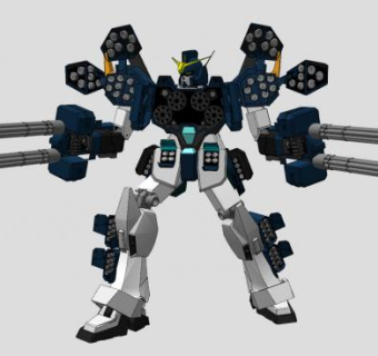 高达人物SU模型下载_sketchup草图大师SKP模型