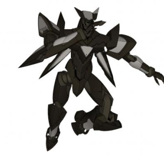 现代高达机体SU模型下载_sketchup草图大师SKP模型