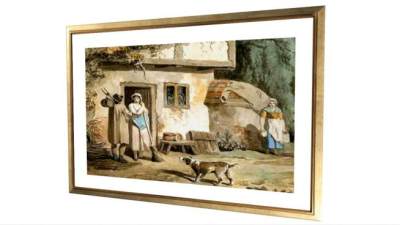 运动挂画su模型下载_sketchup草图大师SKP模型