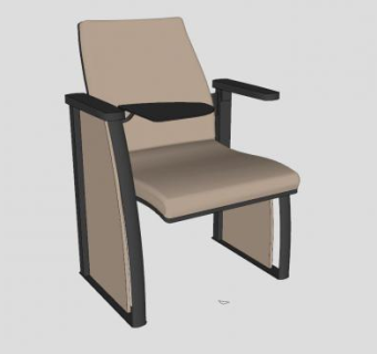 单人座椅SU模型下载_sketchup草图大师SKP模型