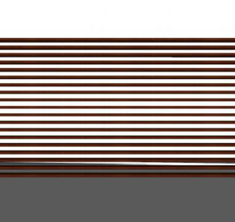 百叶隔断su模型下载_sketchup草图大师SKP模型