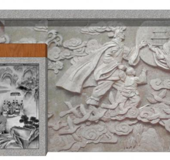 爱情浮雕su模型下载_sketchup草图大师SKP模型