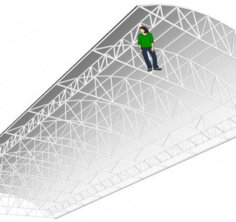 刚结构顶棚su模型下载_sketchup草图大师SKP模型