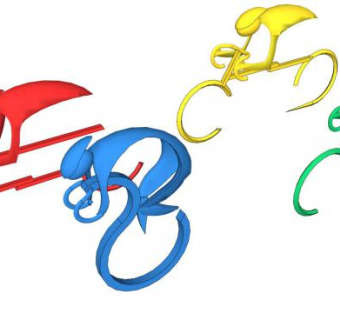 异形景观小品su模型下载_sketchup草图大师SKP模型