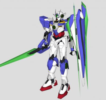 人形高达系列sketchup模型下载_sketchup草图大师SKP模型