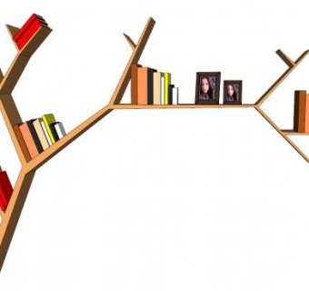 树型装饰su模型下载_sketchup草图大师SKP模型