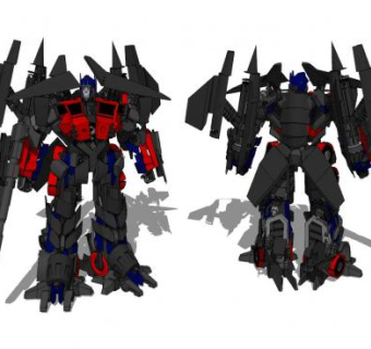 变形金刚SKP模型下载_sketchup草图大师SKP模型