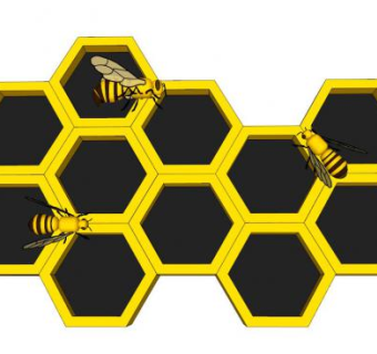 蜂窝SU模型下载_sketchup草图大师SKP模型