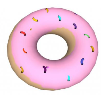 甜甜圈su模型下载_sketchup草图大师SKP模型