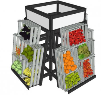 蔬菜水果su模型下载_sketchup草图大师SKP模型
