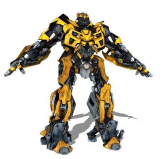 变形金刚大黄蜂sketchup模型下载_sketchup草图大师SKP模型
