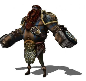 现代魔兽矮人SU模型下载_sketchup草图大师SKP模型