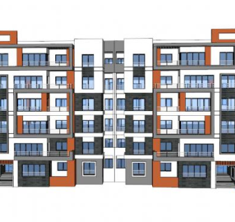 居民楼SU模型下载_sketchup草图大师SKP模型