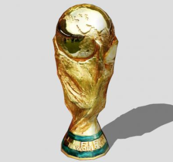 大力神杯SU模型下载_sketchup草图大师SKP模型