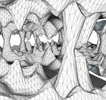 石头山洞su模型下载_sketchup草图大师SKP模型